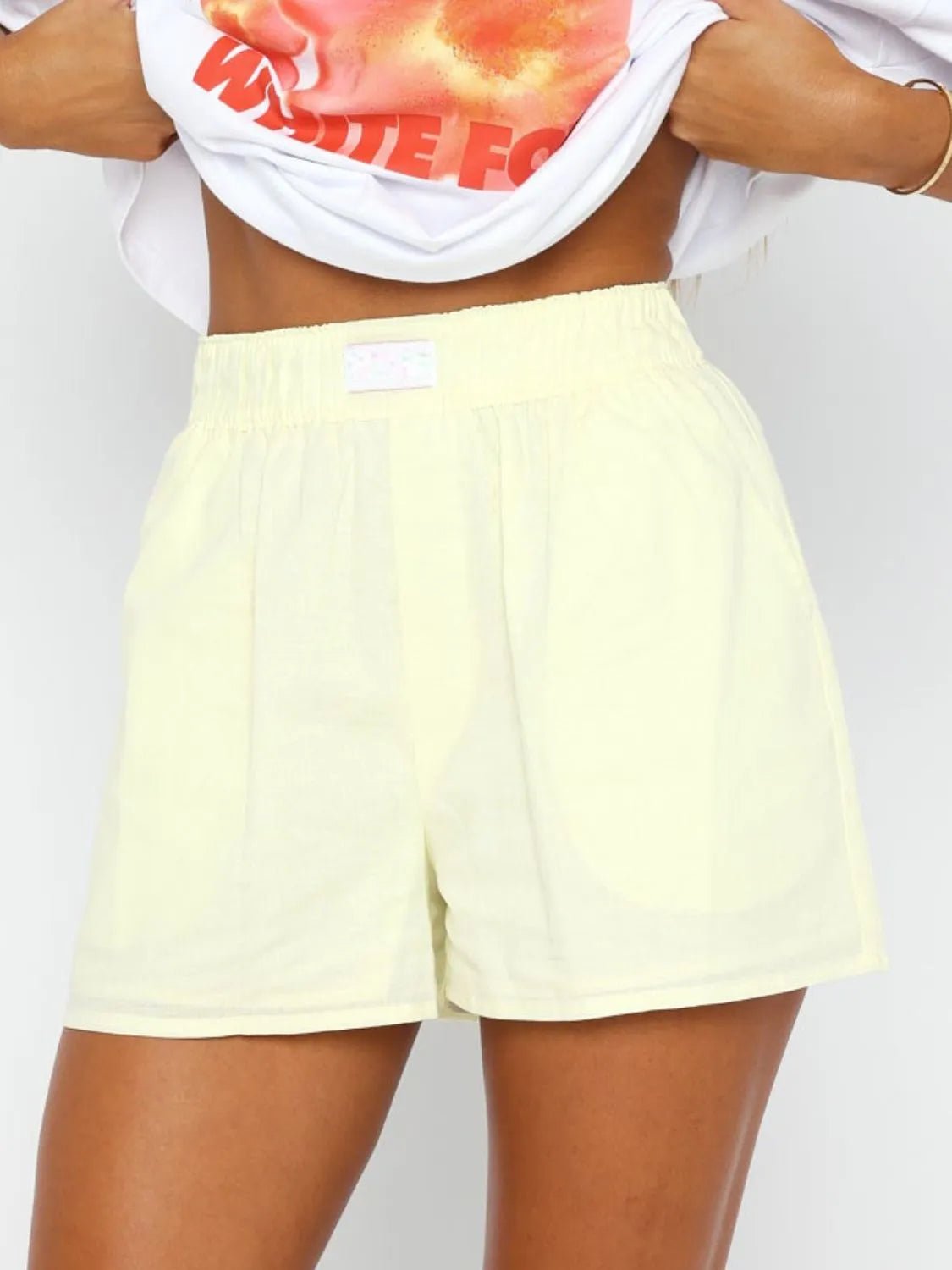 Elastic Waist Shorts - adritiX