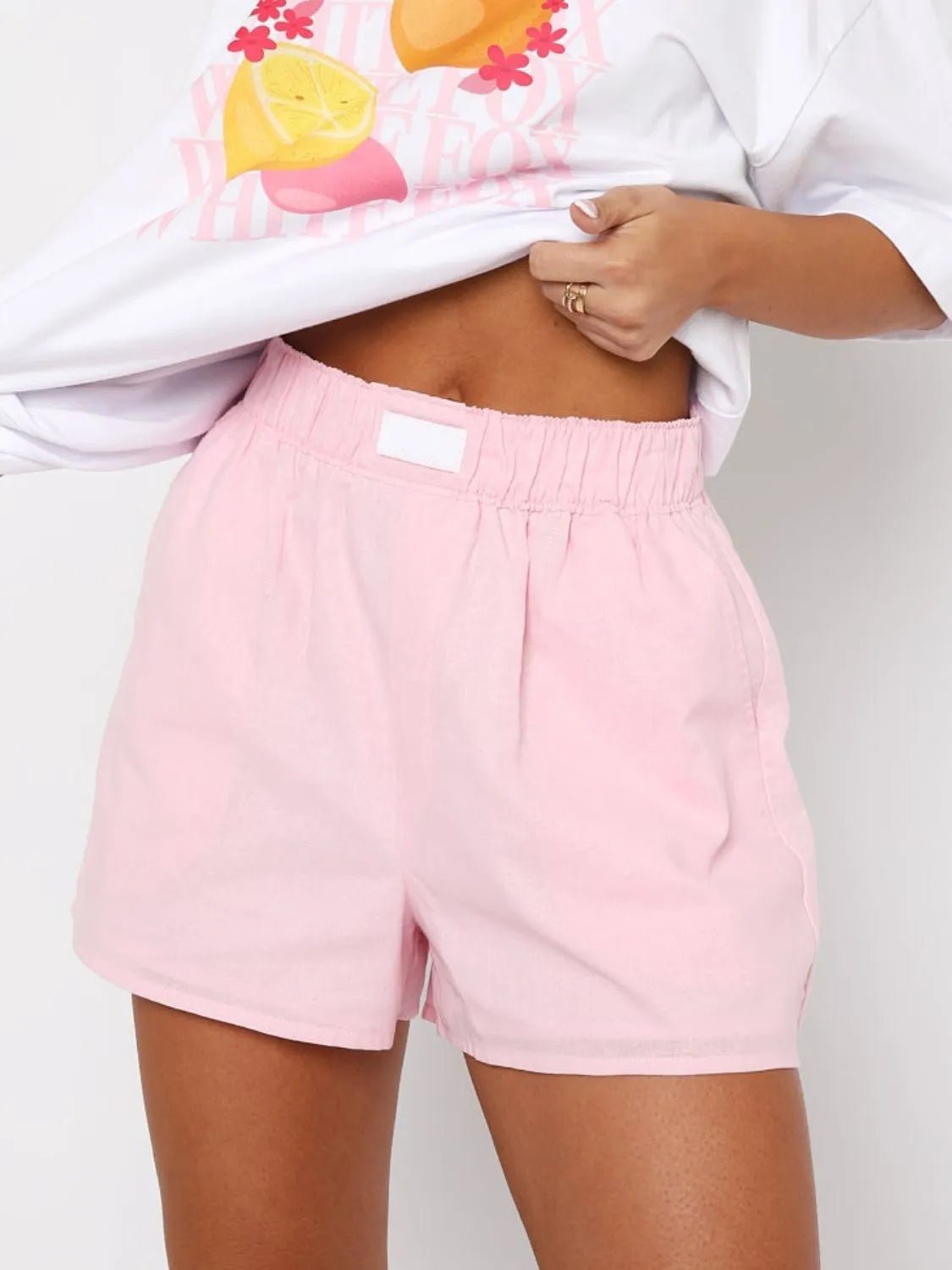 Elastic Waist Shorts - adritiX