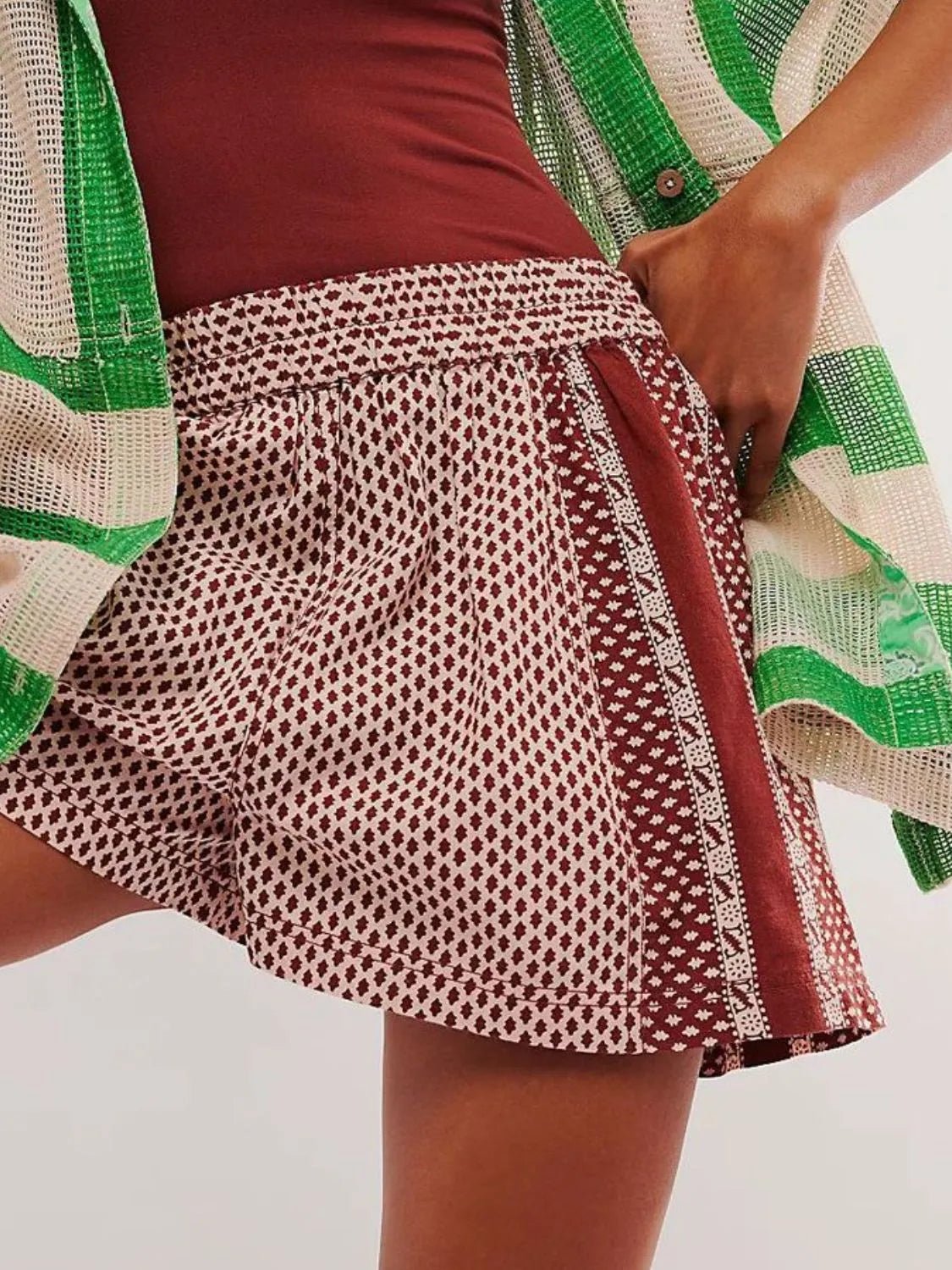 Elastic Waist Shorts - adritiX