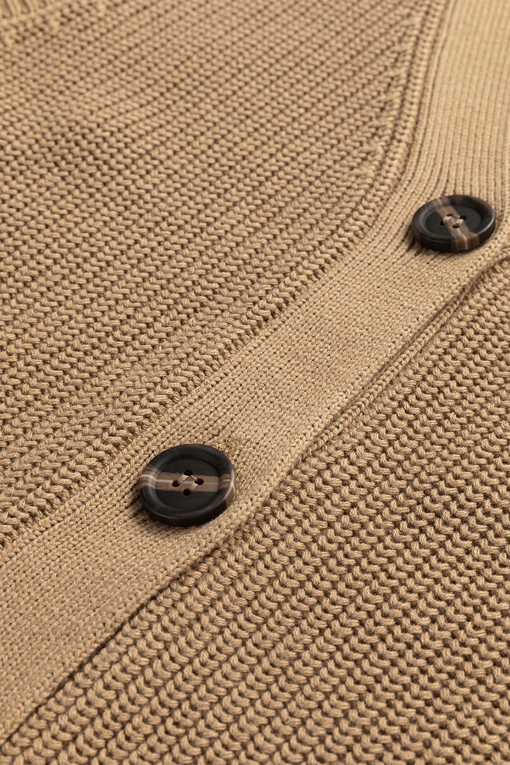 Elegant Button Up V - Neck Sweater Vest - adritiX