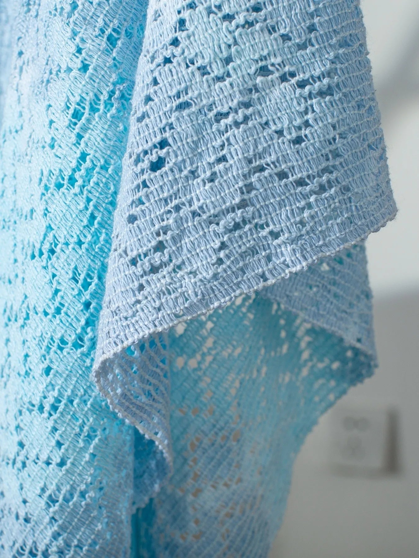 Elegant Openwork Tassel Gradient Knit Cover Up - adritiX