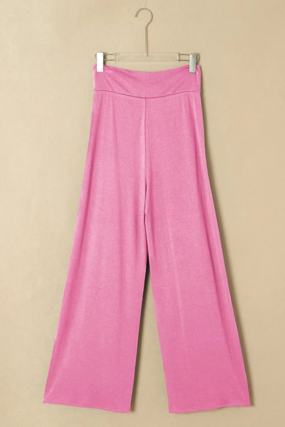 Elevate Your Style: Knotted Waist Relaxed Pants with Chic Split Legs - adritiX