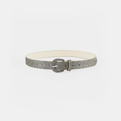 Sequin PU Leather Belt - adritiX