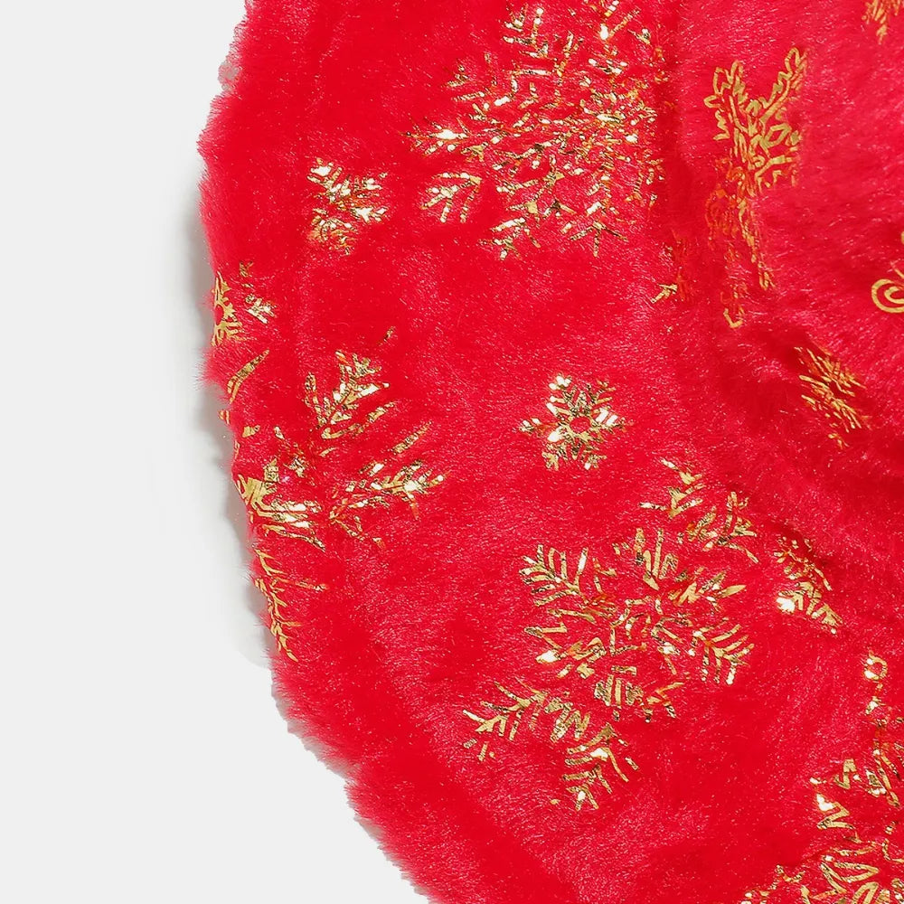 Fuzzy Snowflakes Polyester Hat - adritiX