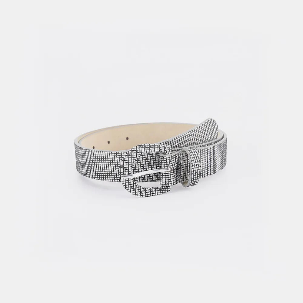 Sequin PU Leather Belt - adritiX