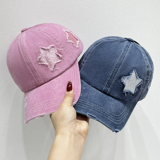 Star Adjustable Baseball Cap - adritiX
