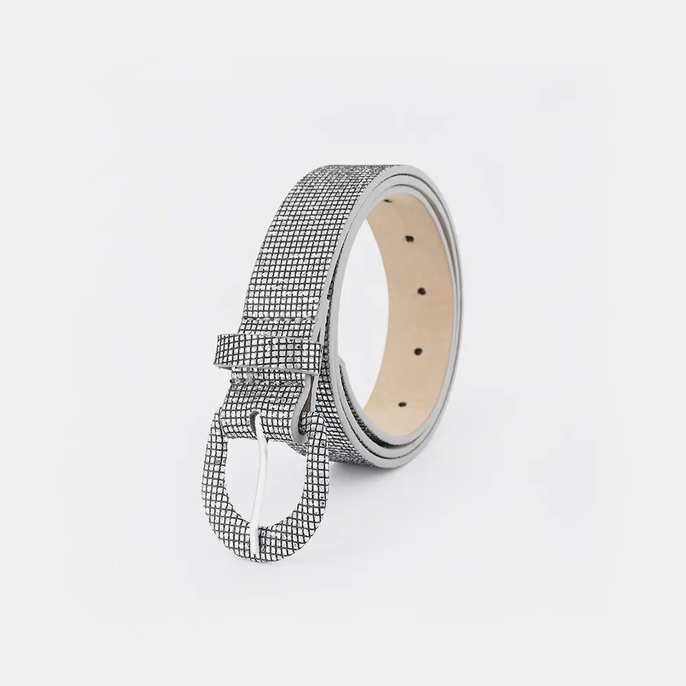 Sequin PU Leather Belt - adritiX