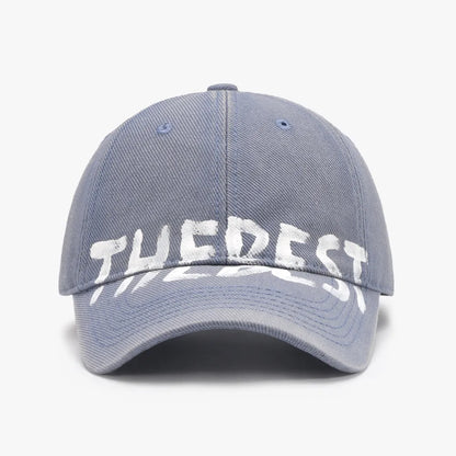 Letter Adjustable Baseball Cap - adritiX