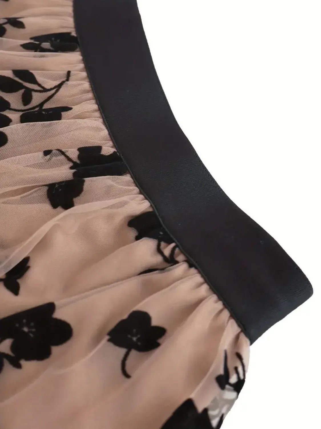 Floral Print High Waist Mini Skirt - adritiX