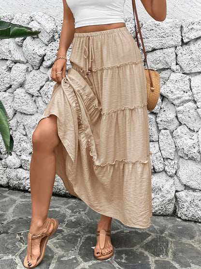 Frill Tiered Skirt - adritiX