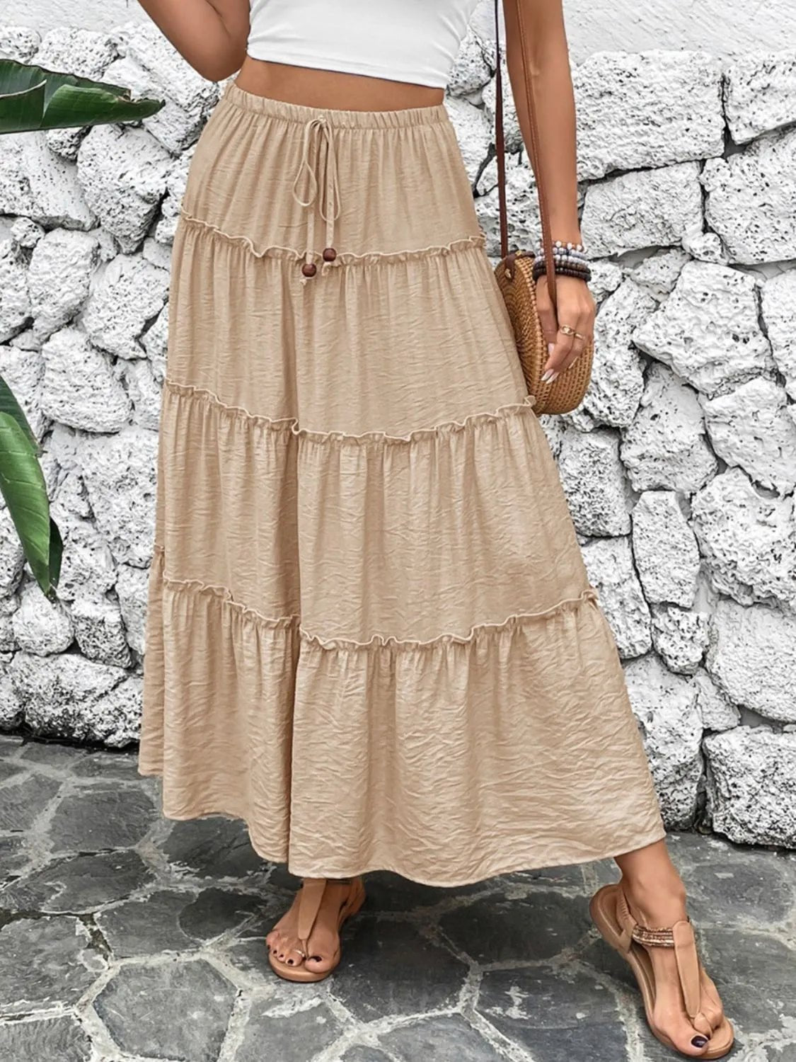 Frill Tiered Skirt - adritiX