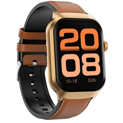 G43 Blood Oxygen Body Temperature Heart Rate Sleep NFC Multi - function Smart Watch - adritiX