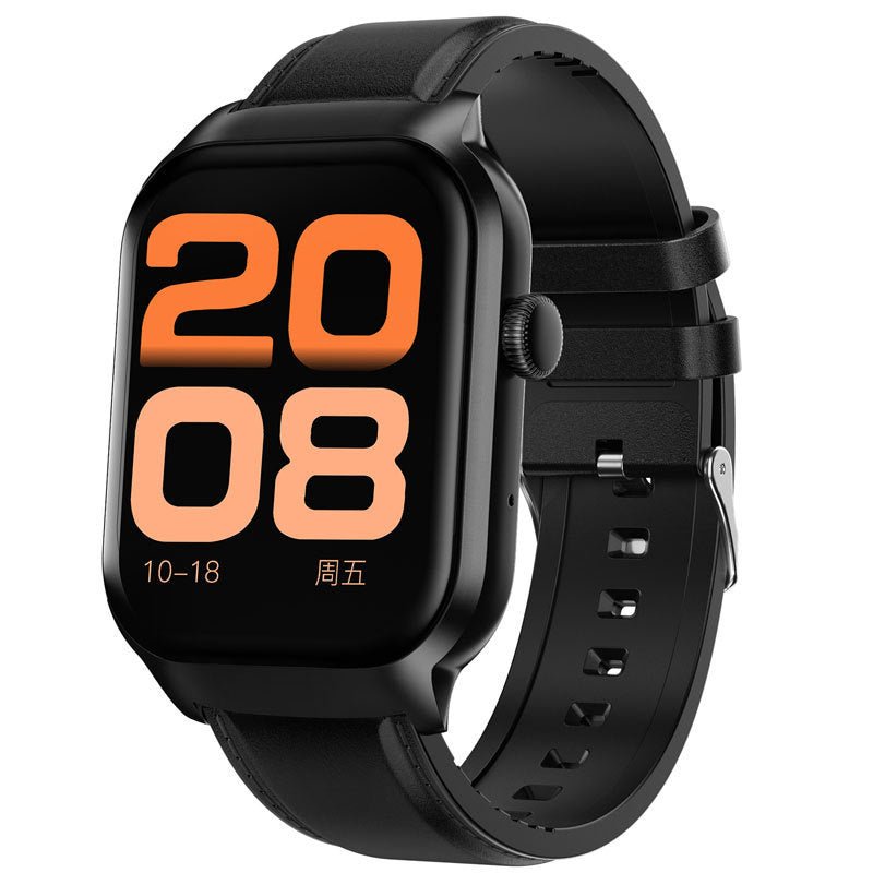 G43 Blood Oxygen Body Temperature Heart Rate Sleep NFC Multi - function Smart Watch - adritiX