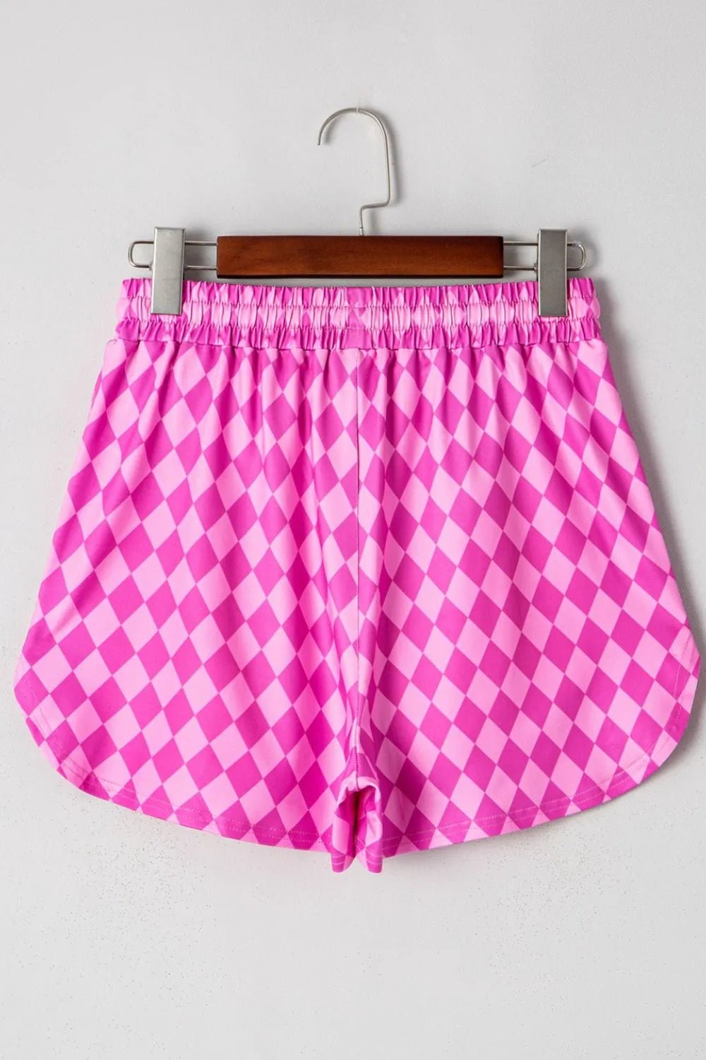 Geometric Print Active Casual Shorts with Slits - adritiX