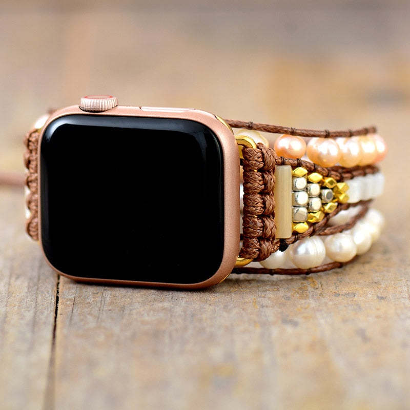 Handmade Pearl Strap For Men And Women - adritiX