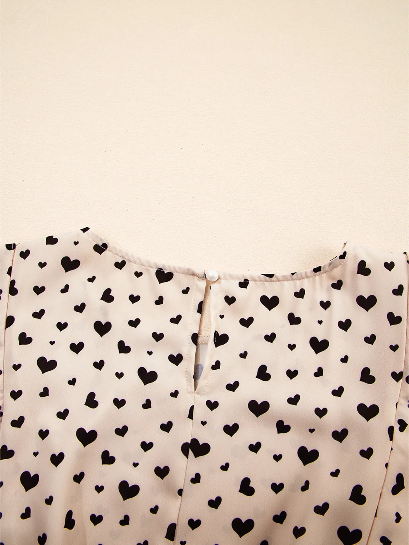 Heart Flutter Sleeve Ruffle Mini Dress - adritiX