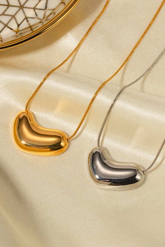 Heart Shape Pendant Necklace - adritiX