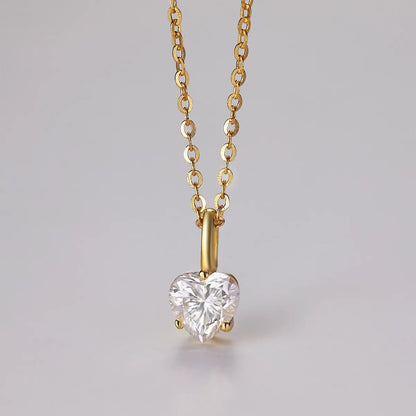 Heart Shape Pendant Necklace - adritiX