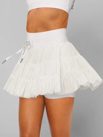 High Waist Skort with Pockets - adritiX