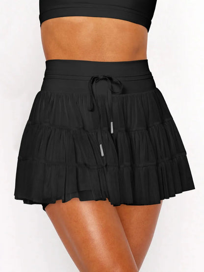 High Waist Skort with Pockets - adritiX