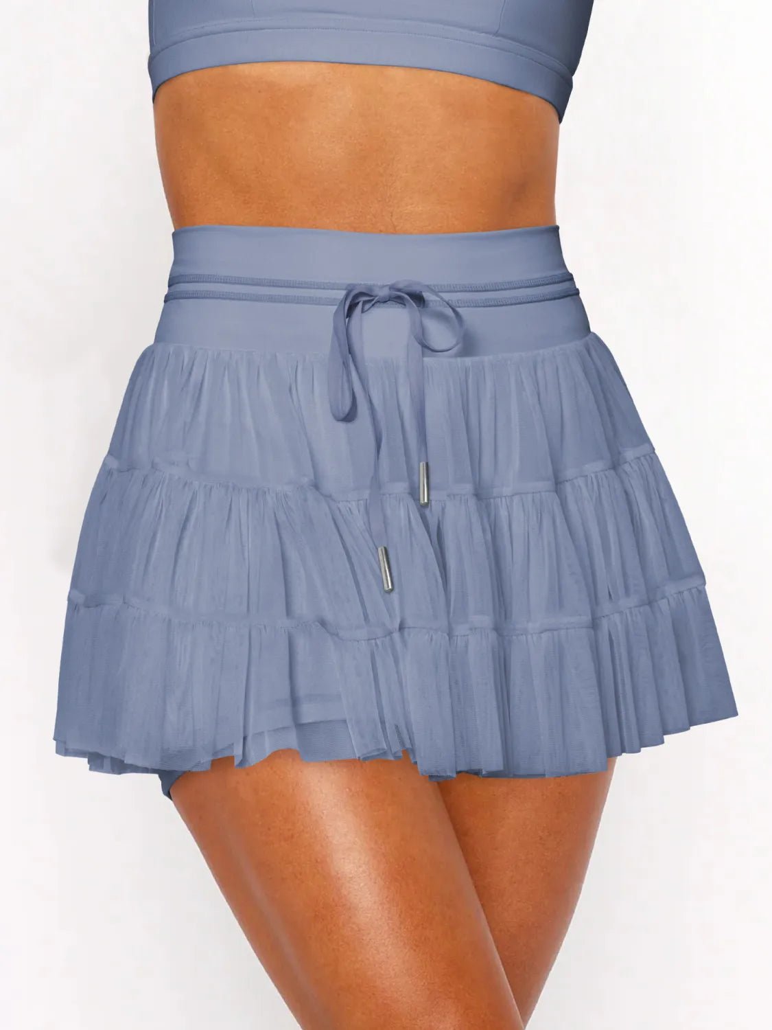 High Waist Skort with Pockets - adritiX