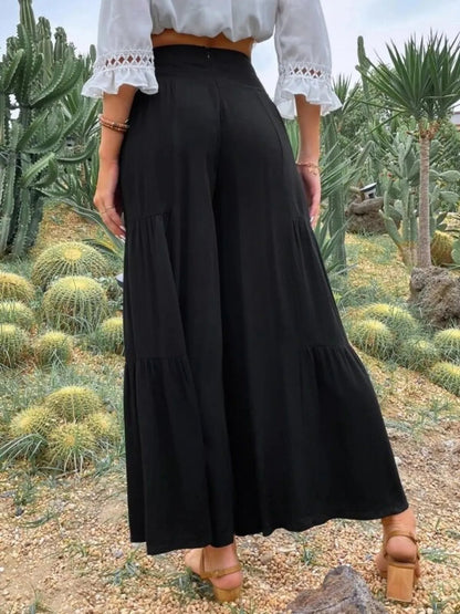 High Waist Wide Leg Pants - adritiX
