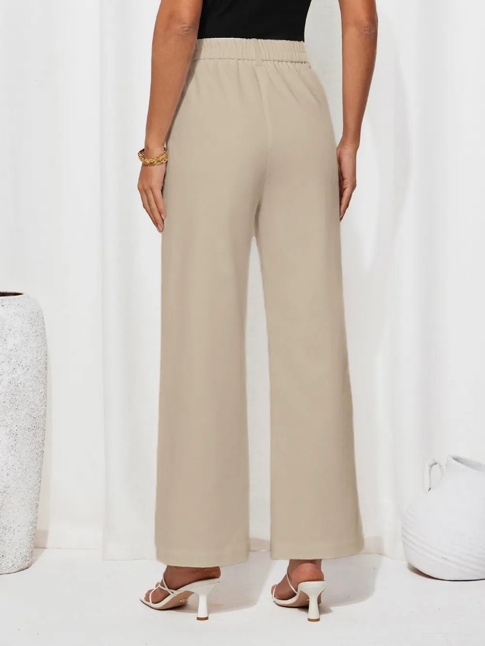 High Waist Wide Leg Pants - adritiX