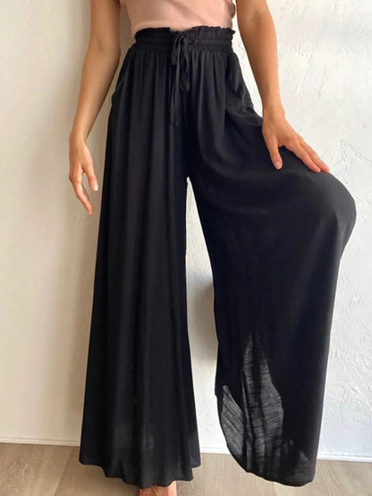 High Waist Wide Leg Pants - adritiX