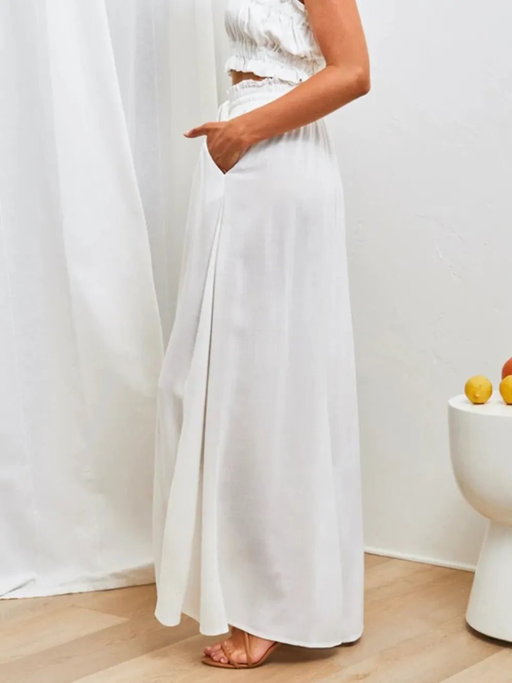 High Waist Wide Leg Pants - adritiX