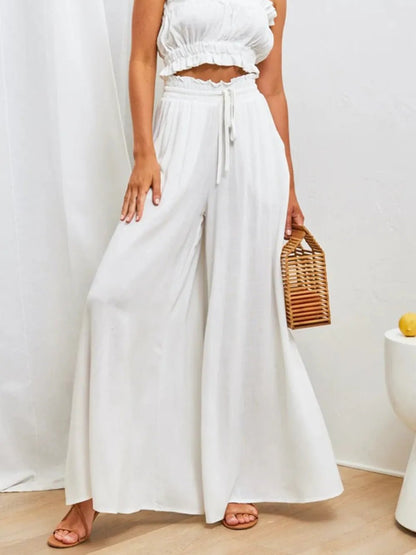 High Waist Wide Leg Pants - adritiX