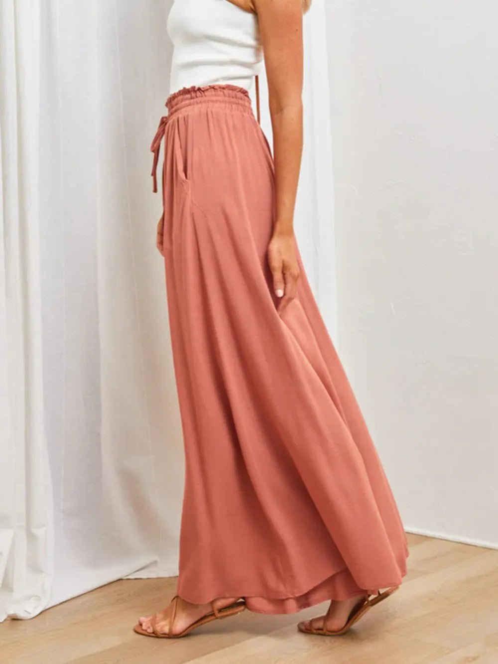 High Waist Wide Leg Pants - adritiX