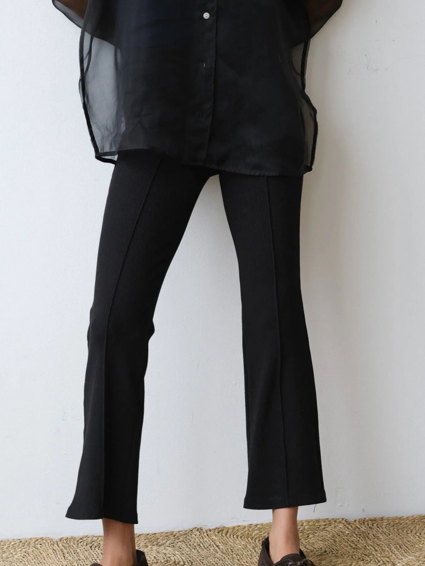 High - Waisted Flare Pants - adritiX