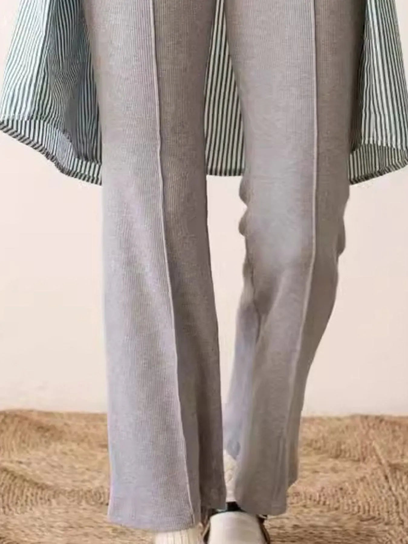 High - Waisted Flare Pants - adritiX