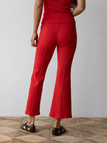 High - Waisted Flare Pants - adritiX