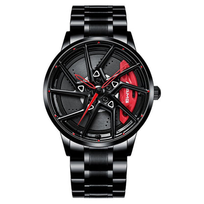 Hub Stereo Caliper Skeleton Dial Watch - adritiX