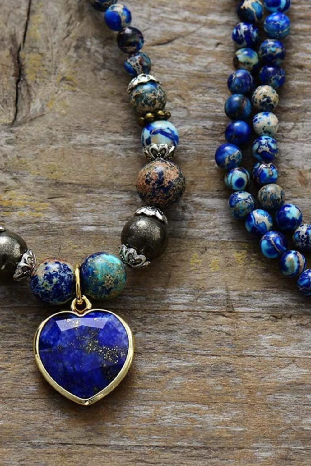 Imperial Stone Heart Three - Layered Bracelet - adritiX