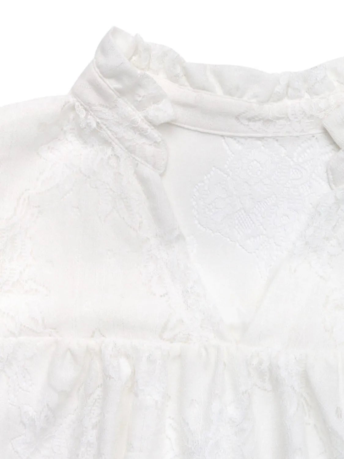 Lace Notched Cap Sleeve Mini Dress - adritiX
