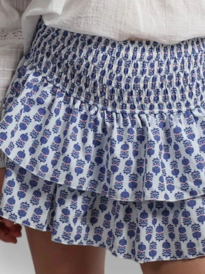 Layered Mini Skirt - adritiX