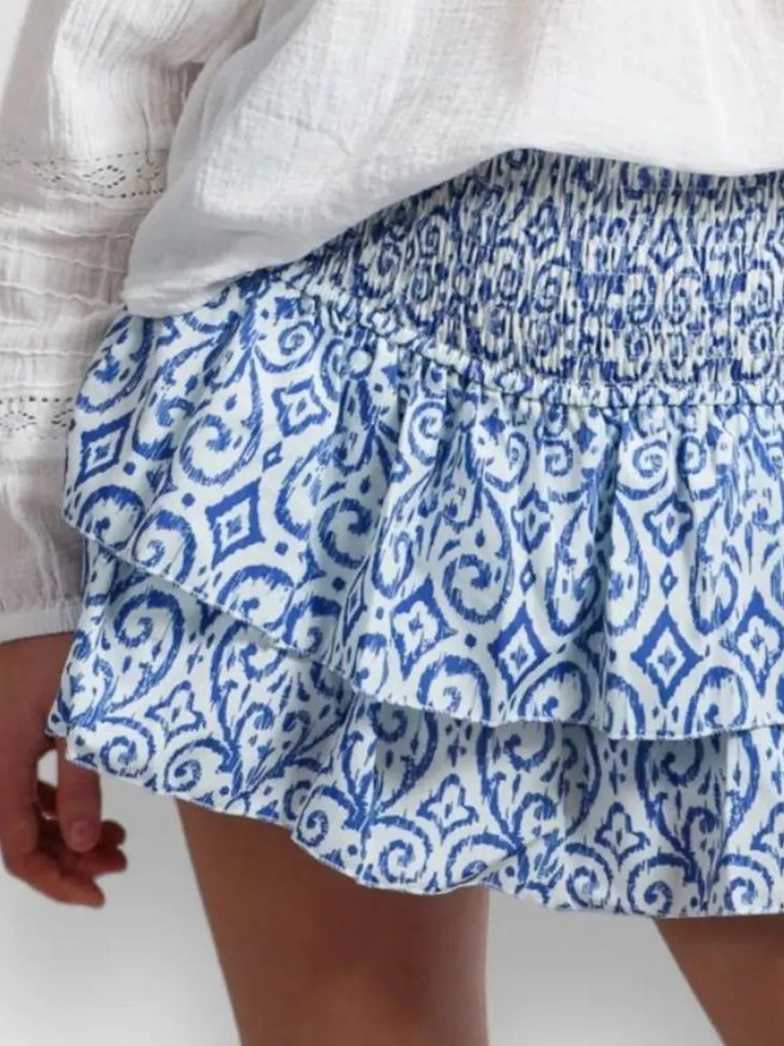 Layered Mini Skirt - adritiX