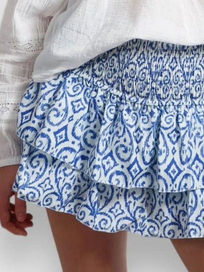 Layered Mini Skirt - adritiX
