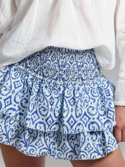 Layered Mini Skirt - adritiX