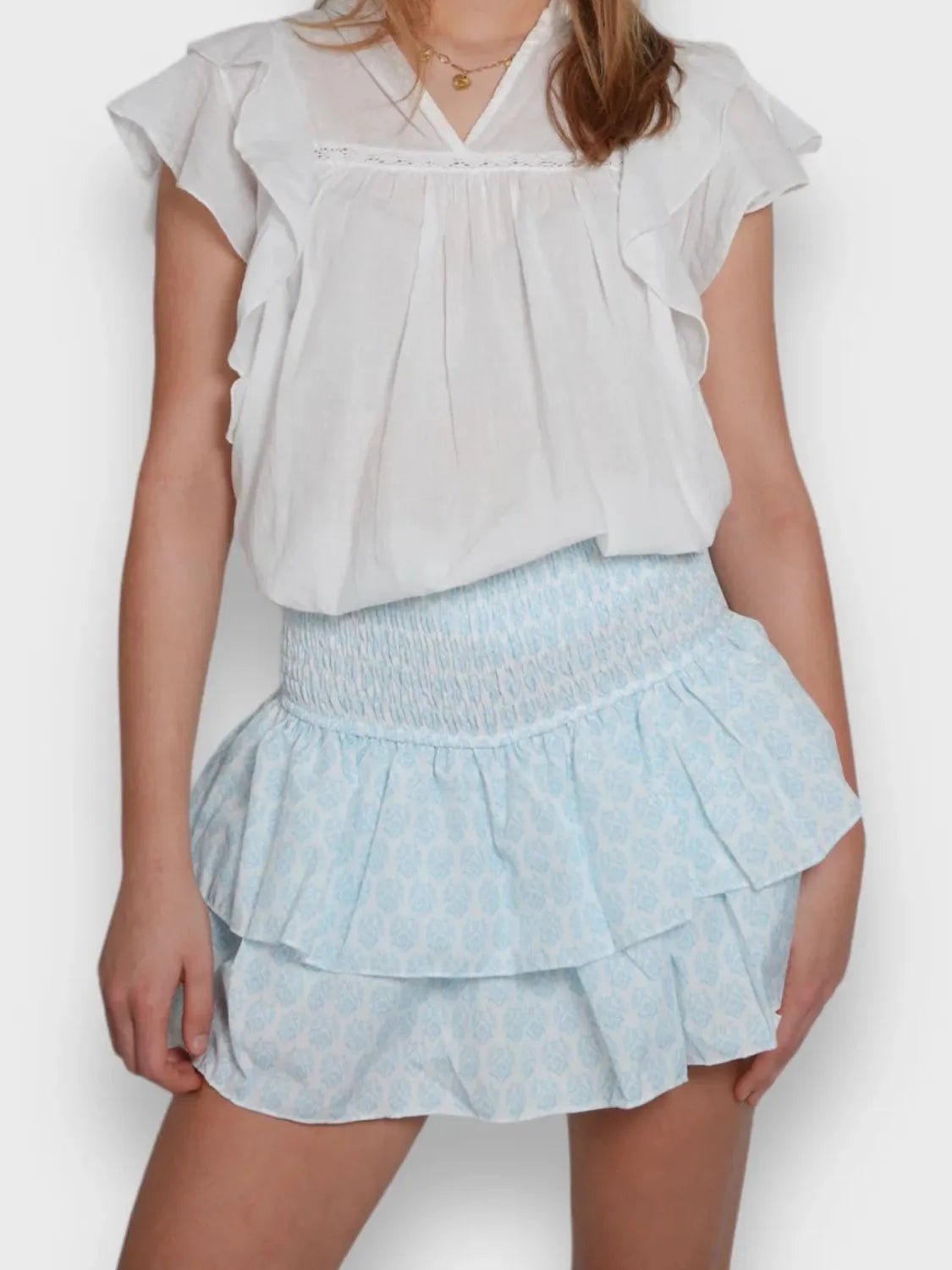 Layered Mini Skirt - adritiX