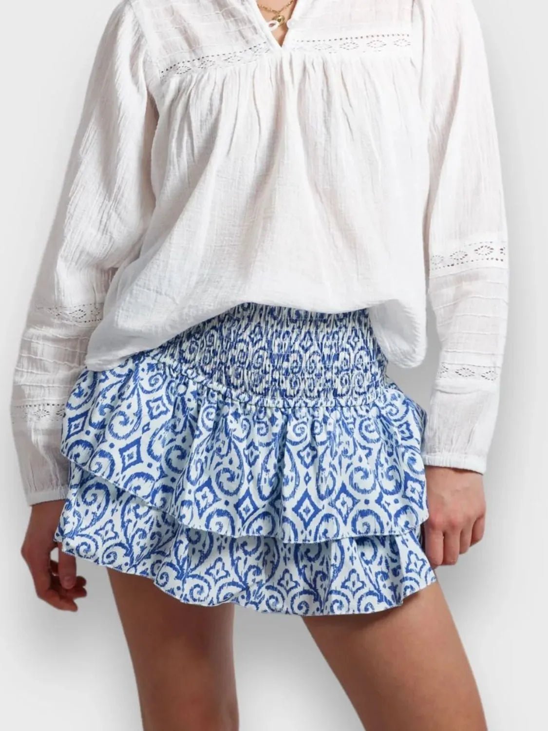 Layered Mini Skirt - adritiX