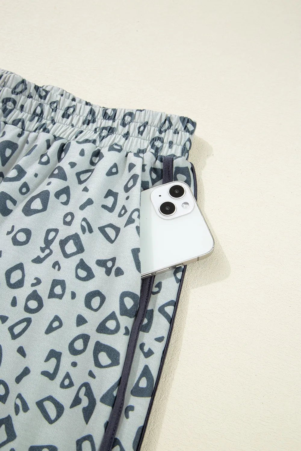 Leopard High Waist Side Bow Pants - adritiX