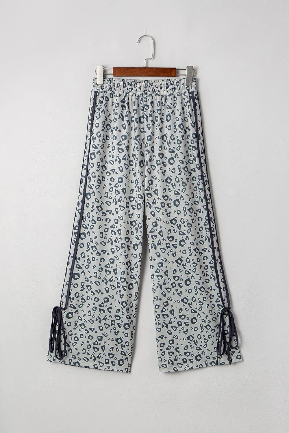 Leopard High Waist Side Bow Pants - adritiX