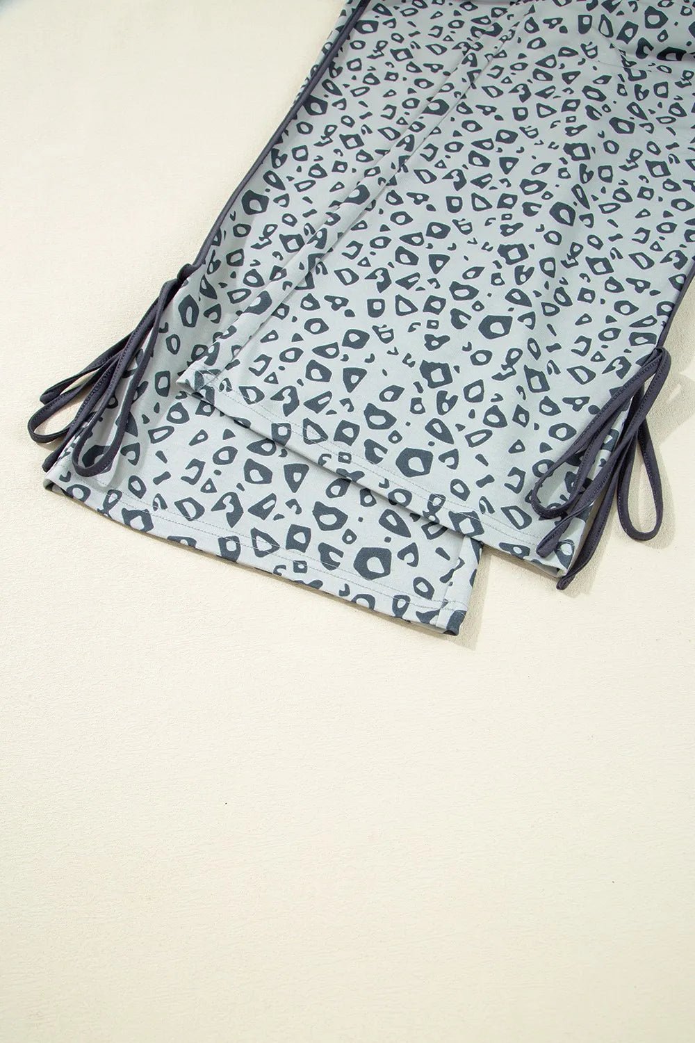 Leopard High Waist Side Bow Pants - adritiX