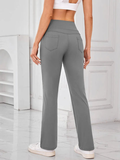 Lovelet High Waist Active Pants with Pockets - adritiX