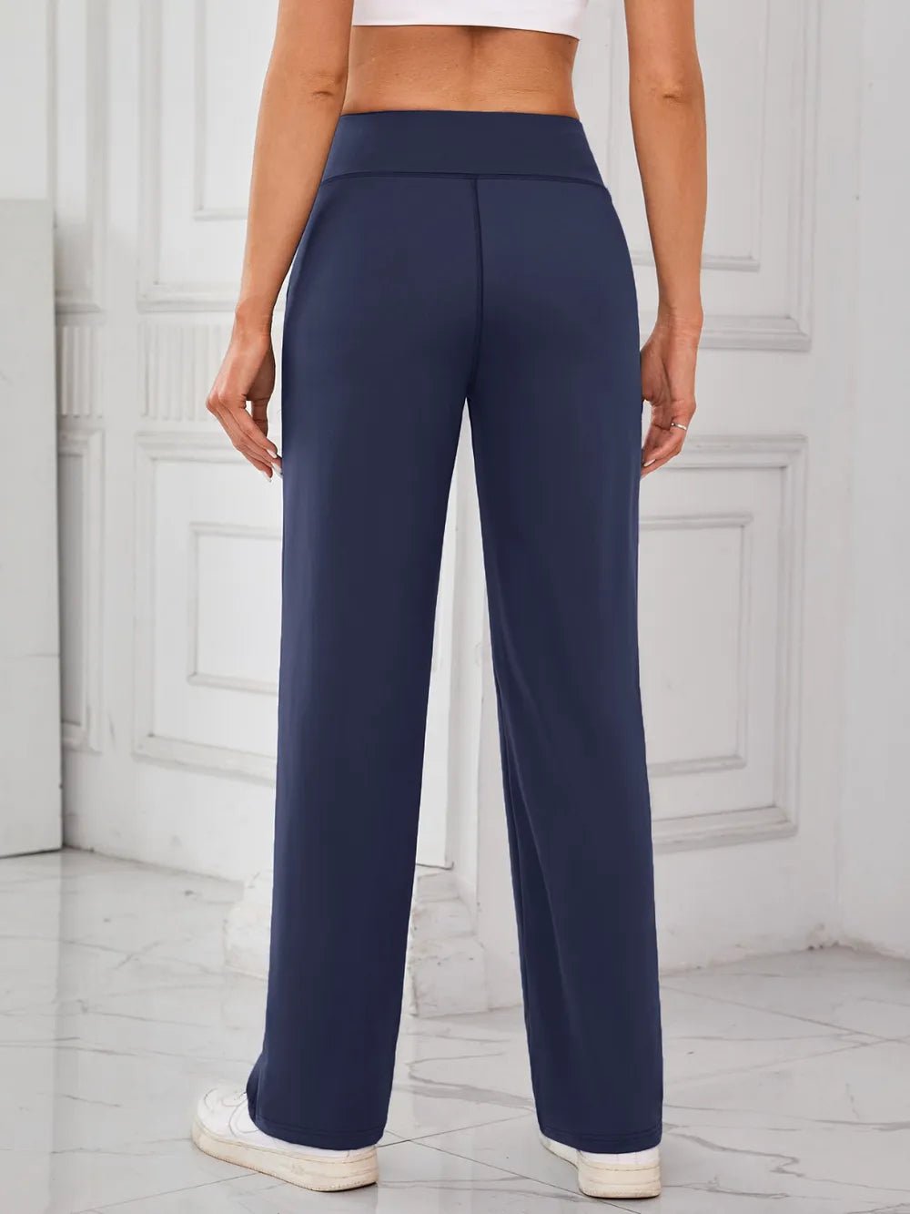 Lovelet High Waist Active Pants with Pockets - Comfort & Style for Every Move - adritiX