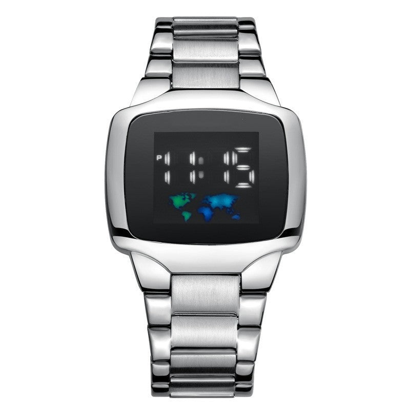 Men's Outdoor Sports Steel Band Watch - adritiX