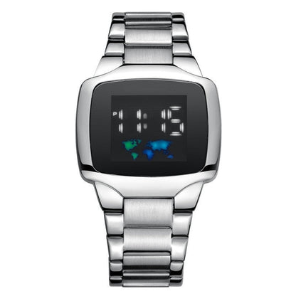 Men's Outdoor Sports Steel Band Watch - adritiX